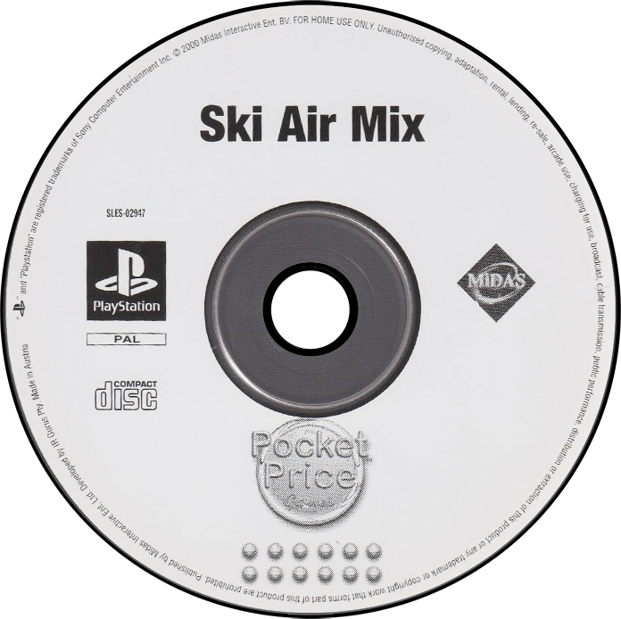 Ski Air Mix media 5 for Playstation